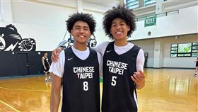 台美混血兄弟檔賀丹（左）、賀博（右）。（圖／翻攝自IG）