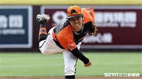 ▲統一獅先發投手古林睿煬。（圖／記者劉彥池攝影）