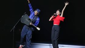 李心潔開唱，嘉賓張震嶽（圖／記者楊澍攝影）
