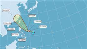 杜蘇芮颱風（圖／翻攝自氣象局）
