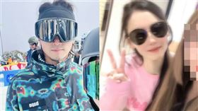 謝霆鋒和兒子在澳洲滑雪，前妻張柏芝人也在澳洲。（圖／翻攝微博）