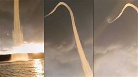 罕見金色水龍捲現身俄羅斯　開啟天堂道路
