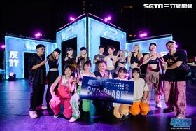 中市刑大反詐欺　「左左右右」勇奪第2名(圖/翻攝畫面)