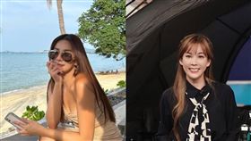 佩琪（左）與劉涵竹（右）同為《小姐不熙娣》節目班底。（圖／翻攝自佩琪、劉涵竹IG）