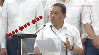 全代會5分鐘通過提名　侯友宜致詞頻瞄稿