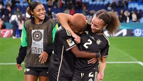 牙買加爆冷逼和奪冠大熱門的法國女足。（圖／翻攝自
FIFA Women's World Cup推特）