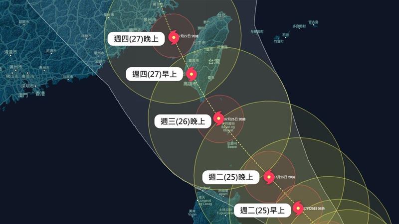 專家揭中颱杜蘇芮路徑：比直接登陸更強大