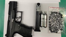 彰化火爆男，空氣槍，恐嚇，超車糾紛，(圖／翻攝畫面)