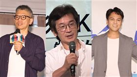 編導謝念祖，演員 孫協志、卓文萱、徐詣帆、夏宇童、金仁馨等人出席《海角七号》記者會。（圖／記者邱榮吉攝影）