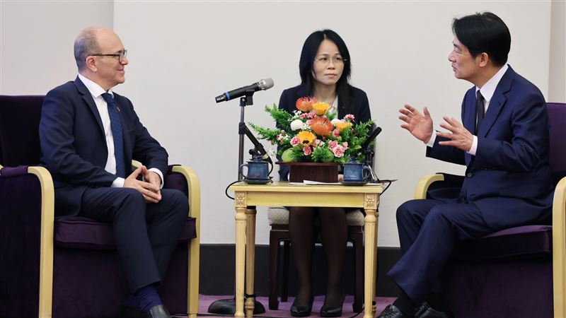賴清德：盼台法經貿關係持續加強