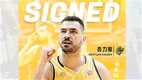 中信特攻續約克力斯。（圖／新北中信特攻提供）