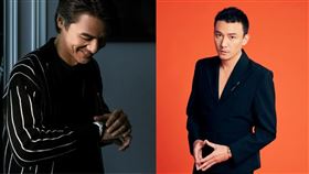 馮德倫（右）罕見同框張震（左）合體在陽台悠閒模樣曝光（圖／翻攝自馮德倫IG）