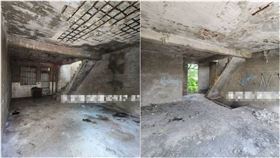 桃園透天「敘利亞戰爭風」。（圖／翻攝自《大桃園買房屋快訊》臉書社團）