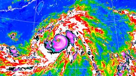 杜蘇芮沒登陸還有假？專家曝「2地區」：這天放颱風假機會很高。（圖／翻攝自中央氣象局）