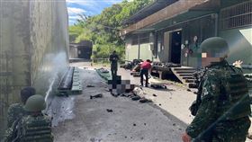 救護人員,基隆,陸軍六軍團三支部,祥豐營區,彈藥庫,迫擊砲