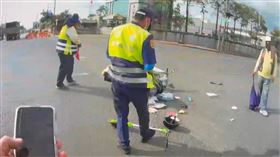 車禍,小港,沿海二路,機車,聯結車