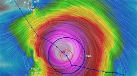 中颱杜蘇芮發海警！專家揭對台影響　點名「2地」放颱風假機率很高。（圖／翻攝自NCDR天氣與氣候監測網）
