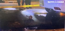 轎車,燒燙傷,台中,台中四分局警察局,縱火（圖／翻攝畫面）