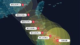 「台灣颱風論壇｜天氣特急」強調，不能只看颱風路徑「那條線」，以為沒登陸就沒事！再次呼籲，台東、屏東、花蓮、南部山區的朋友，務必注意持續性強降雨，提高警覺！（圖／翻攝自台灣颱風論壇）