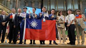 國際化學奧林匹亞競賽 台灣3金1銀排第3第55屆國際化學奧林匹亞競賽成績揭曉，台灣學生獲3金1銀，國際排名第3名。（教育部國民及學前教育署提供）中央社記者許秩維傳真  112年7月25日