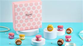 Häagen-Dazs聯名馬卡龍大師Pierre Hermé 法式盛宴「馬卡龍冰淇淋」禮盒。（圖／品牌業者提供）
