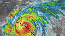 杜蘇芮發陸警！（圖／翻攝自NCDR天氣與氣候監測網）