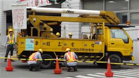 杜蘇芮,颱風,陸警,台電.停電(台電提供)