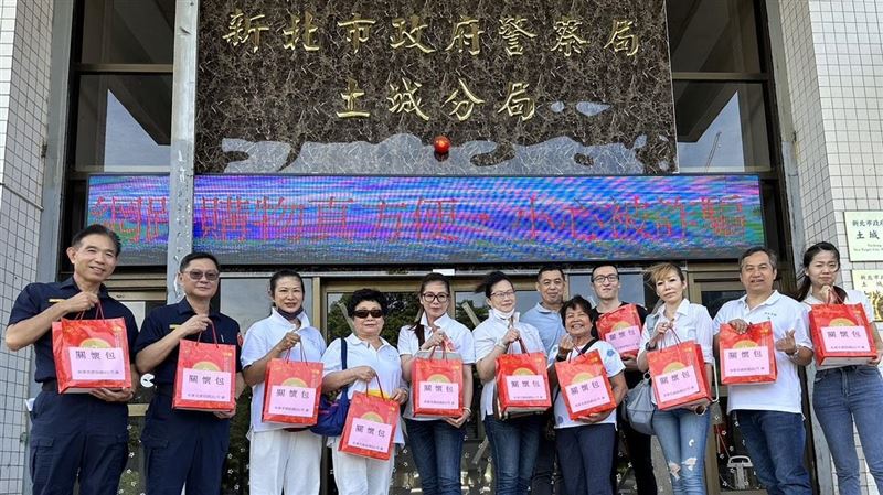 落實社區警政再出發　民間與土城警齊送暖