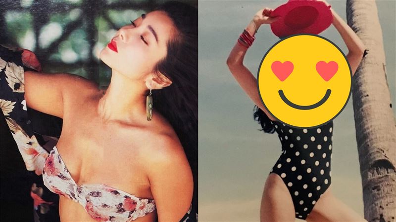 藍心湄不輸陳美鳳　20歲超辣泳裝照流出