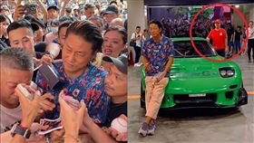 玩命關頭,韓哥,姜成鎬,Sung Kang,咖啡店,特波咖啡,簽名,比中指,李特波