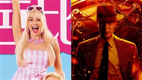 《芭比》《奧本海默》（圖／華納兄弟、UIP提供）