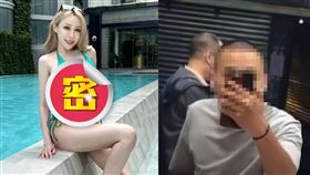  陳潔兒去年在華西街拍攝影片時，遭怪男持鐵椅恐嚇叫囂。