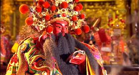 ▲關公講信守義，紅色為代表色。（圖／寶島神很大）