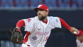 ▲Mitch Lambson（錡龍）。（圖／味全龍球團提供）