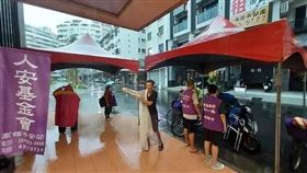 桃園平安站即時啟動颱風豪雨關懷機制，開放臨時街友安置。（圖／人安基金會提供）