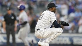 ▲洋基赫曼（Domingo German）投出「完全比賽」後4場先發失掉14分自責分。（圖／美聯社／達志影像）