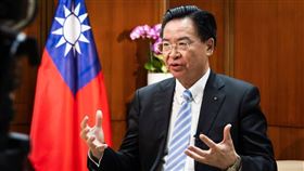 吳釗燮接受「德國公視二台」（ZDF）專訪（圖／外交部提供）