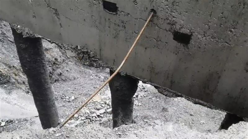 中橫關原路段10公尺路基掏空　回填搶修中
