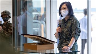 漢光八里聯合反登陸作戰操演　蔡英文視導