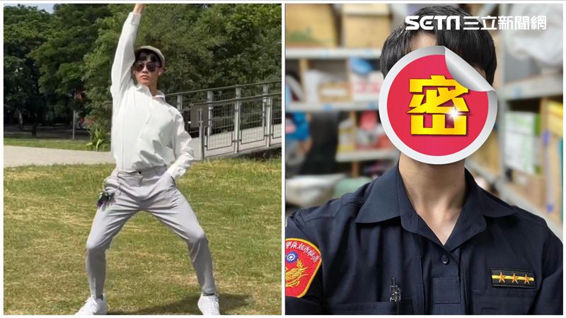 求佛舞影片暴紅　原來是高雄天菜男警