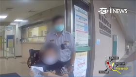 颱風天警鳴笛開道 縮短路程助孕婦產女