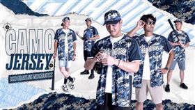 ▲悍將中學主題日湛迷彩球衣。（圖／富邦悍將球團提供）