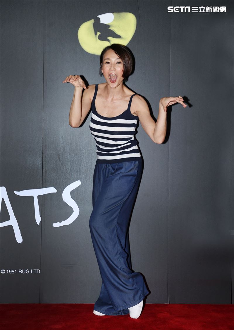 「貓」劇藝人星光場張本渝。（圖/記者邱榮吉攝影）