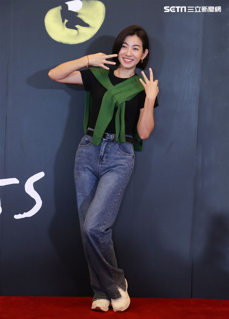 「貓」劇藝人星光場米可白。（圖/記者邱榮吉攝影）