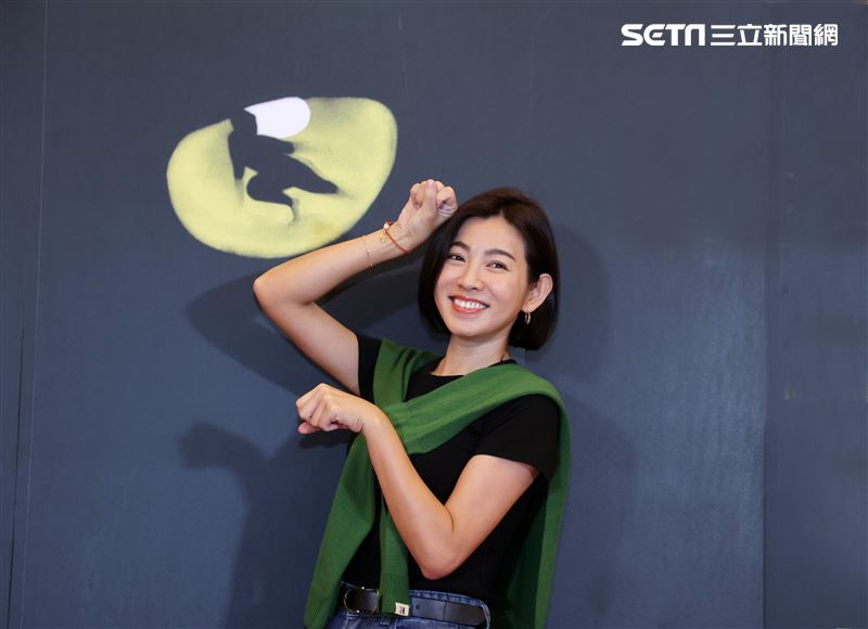 「貓」劇藝人星光場米可白。（圖/記者邱榮吉攝影）