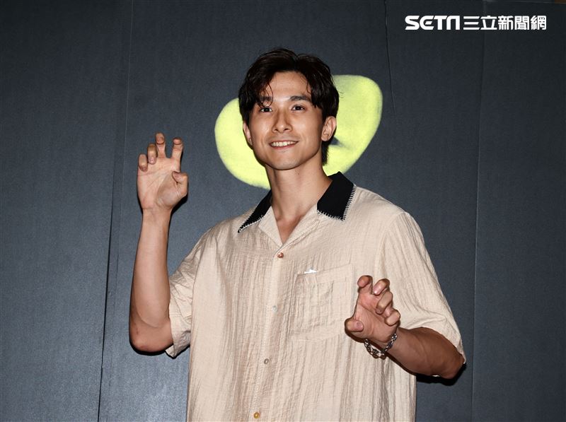 「貓」劇藝人星光場張瀚元。（圖/記者邱榮吉攝影）