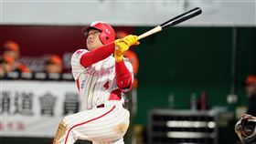 ▲吉力吉撈鞏冠敲出本季第9轟。（圖／味全龍球團提供）