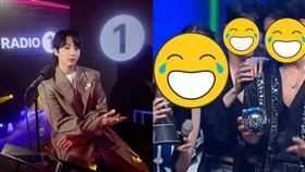 ▲《M Countdown》薇娟，Shownu與亨願。（圖／翻攝自推特）