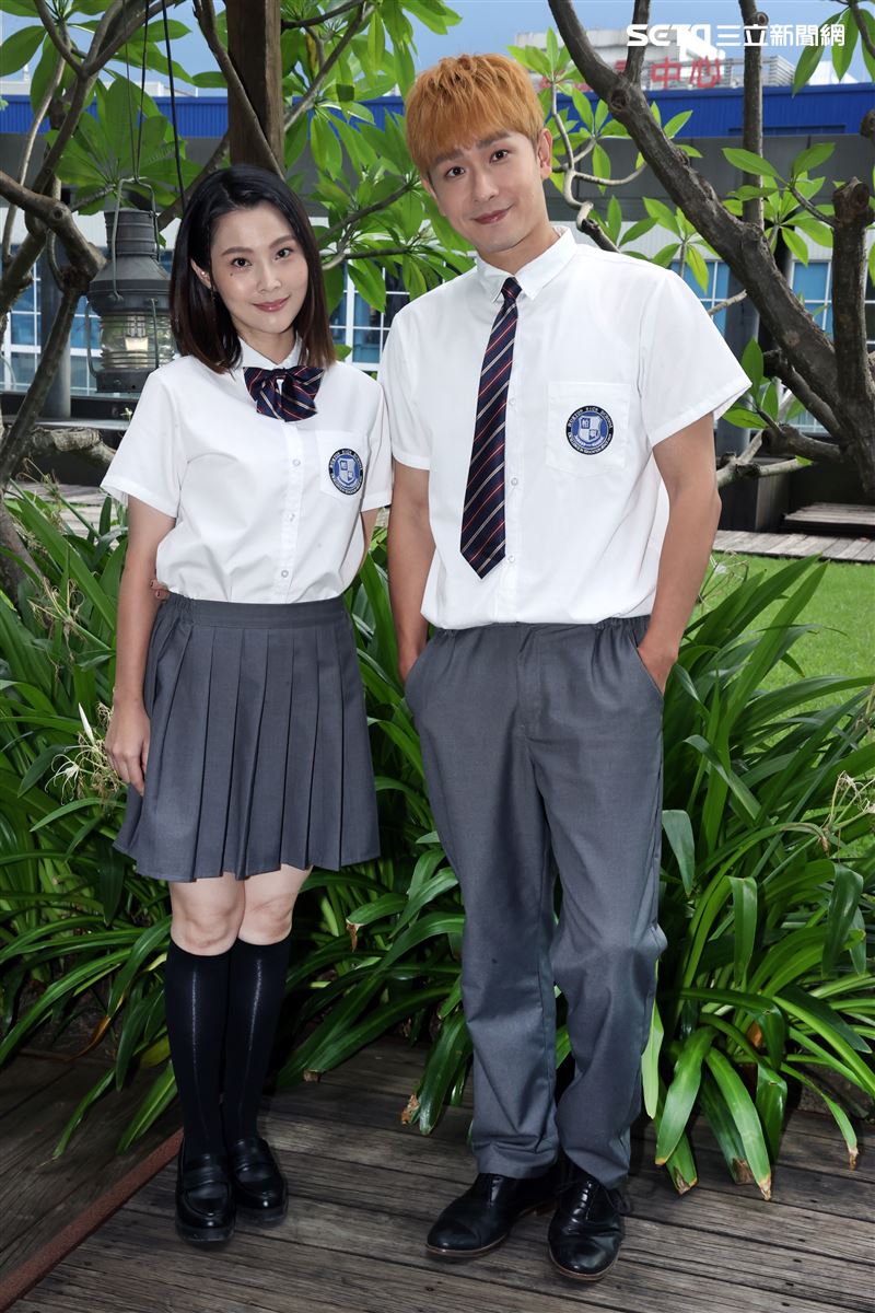 「天道」陳謙文、華千涵三立新聞網專訪。（圖/記者邱榮吉攝影）