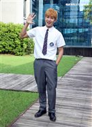 「天道」陳謙文三立新聞網專訪。（圖/記者邱榮吉攝影）